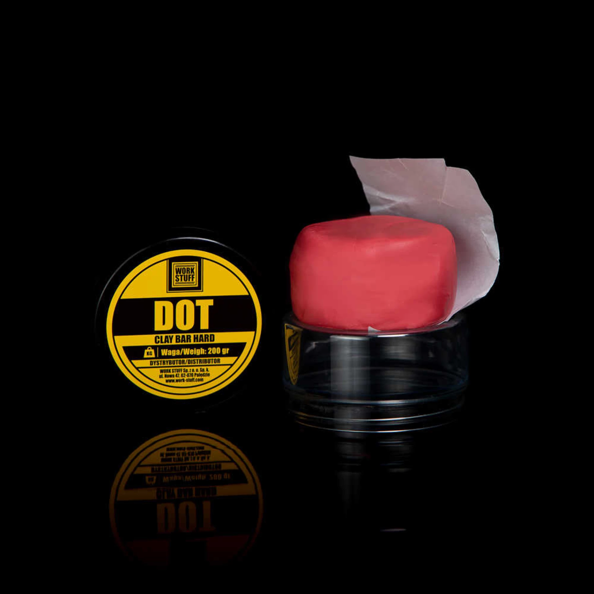 Glina za dekontaminaciju DOT Hard Clay Bar 200g + Kutija - Slika 3