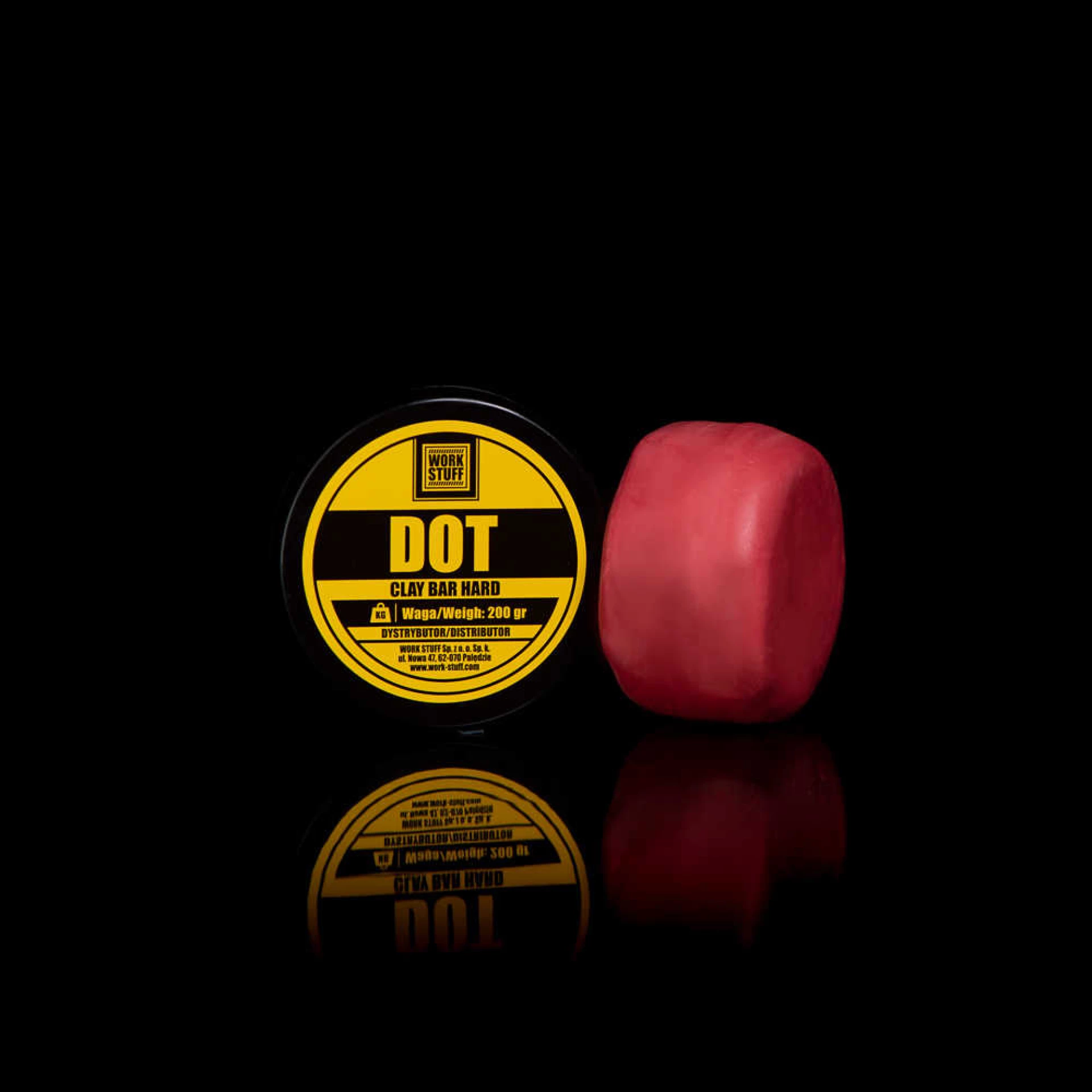 Glina za dekontaminaciju DOT Hard Clay Bar 200g + Kutija - Slika 4