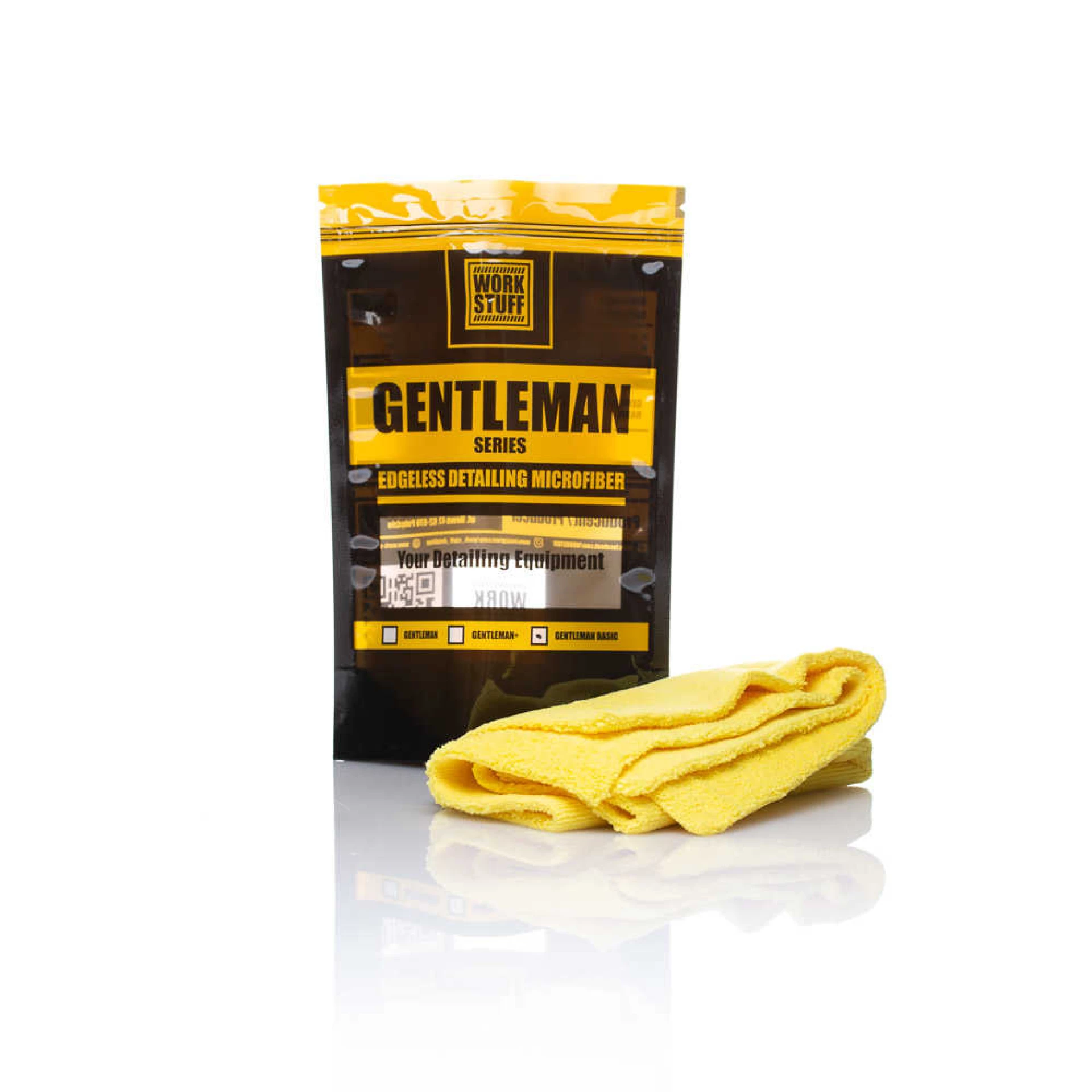 Krpa Gentleman Basic 350gsm 40x40 Yellow 70/30 Blend