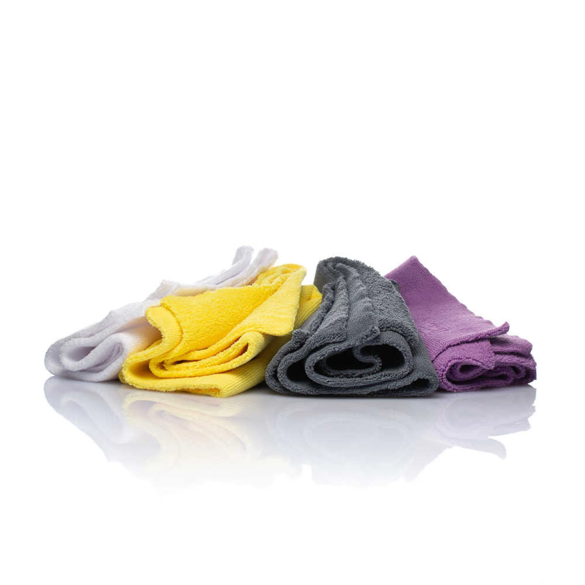 Krpe Gentleman Basic 4x Color Pack (Dark Grey, Yellow, White, Purple) - Slika 5