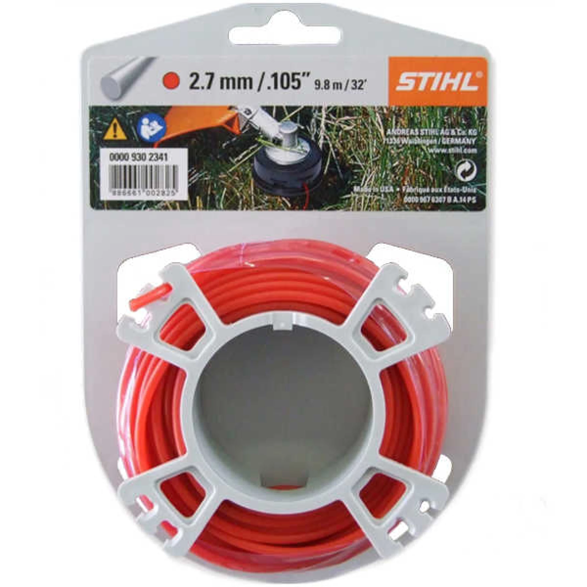 NIT 2,7MM 9,8 M OKRUGLA TIHA