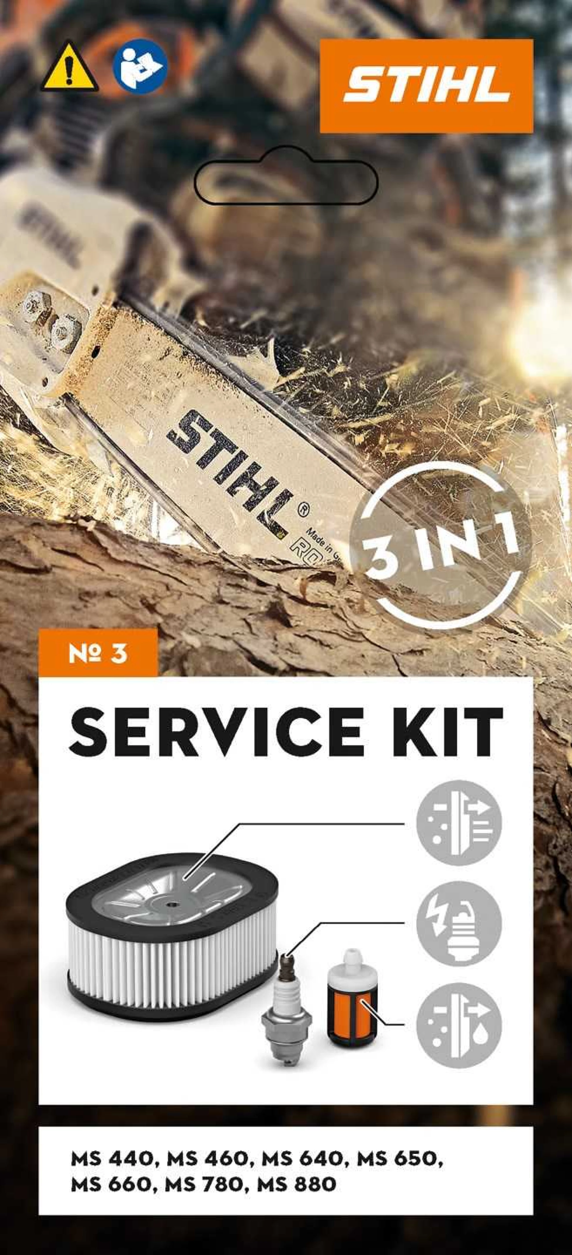 SERVISNI SET STIHL MS 440/ MS 650/ MS 660/MS 880 - Slika 2