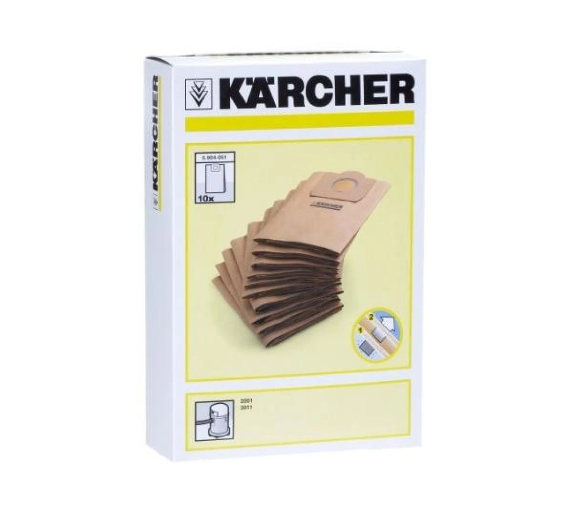 Papirne kese Karcher 2001  (10kom)
